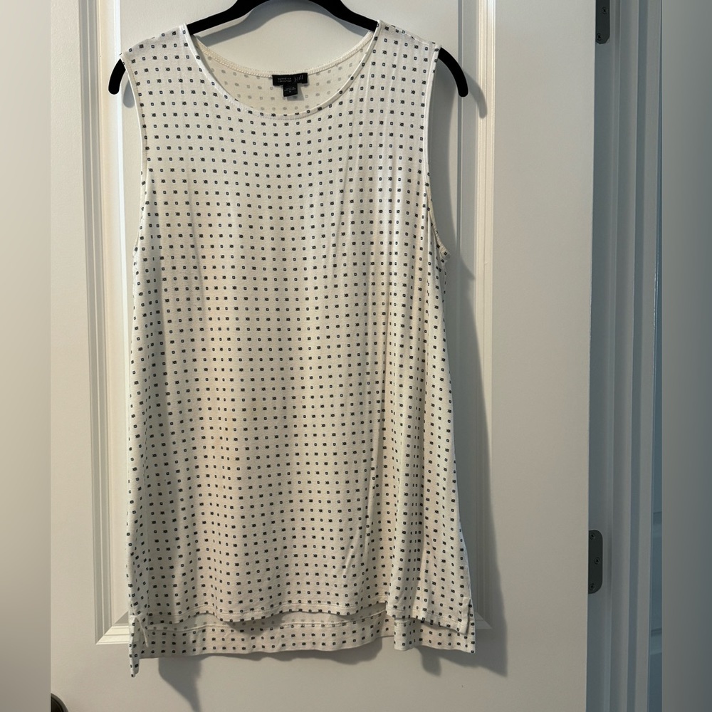 J.Jill sleeveless tunic
